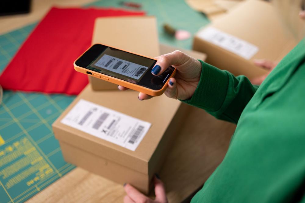 Variable data barcode labels